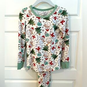 Caden Lane NWOT 4T bamboo Christmas Jammies
